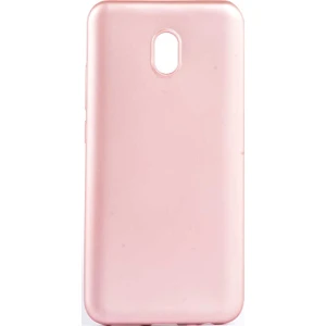 Tekno Grup Xiaomi Redmi 8A Kılıf Mat Premium Silikon Kılıf - Rose + Cam Ekran Koruyucu