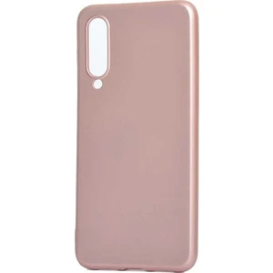 Tekno Grup Xiaomi Mi 9 Lite Kılıf Mat Premium Silikon Kılıf - Rose + Tam Kaplayan 6D Nano Ekran Koruyucu