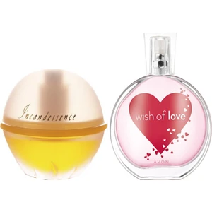 Incandessence Edp 50 ml + Avon Wish Of Love Edt 50 ml