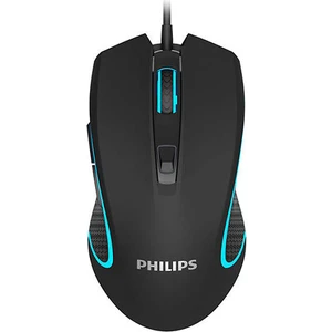 SPK9413 USB 1200/2400/3200/6400DPI RGB Oyuncu Mouse - Siyah