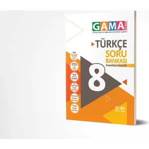 Gama Yayınları 8. Sınıf Türkçe Soru Bankası