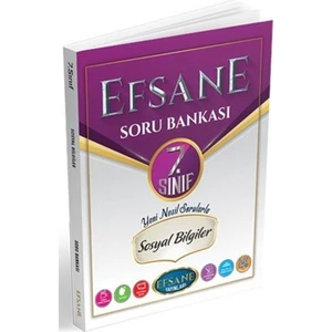 Açı Yayınları Efsane Yayınları Sosyal Bilimler Soru Bankası 7. Sınıf