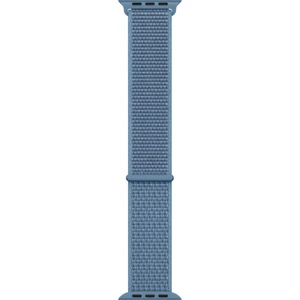 Apple Watch Özel Seri 38-40 mm 2-3-4-5-6-SE Uyumlu Spor Loop Dokuma Kordon - Mavi
