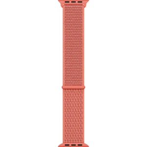 Apple Watch Özel Seri 42-44 mm 2-3-4-5-6-SE Uyumlu Spor Loop Dokuma Kordon - Somon