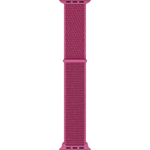 Apple Watch Özel Seri 42-44 mm 2-3-4-5-6-SE Uyumlu Spor Loop Dokuma Kordon - Pembe