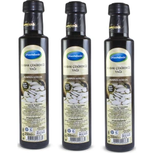 3'lü Mecitefendi Kabak Çekirdeği Yağı 3  x  250 ml