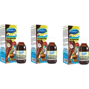 3'lü Mecitefendi Saç Bakımyağı 3 x 100 ml (Bone )
