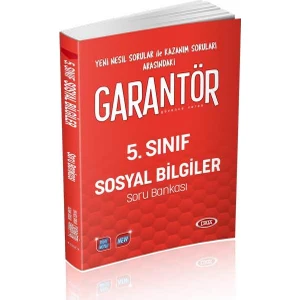 Data Yayınları Sosyal Bilgiler Garantör Soru Bankası 5. Sınıf