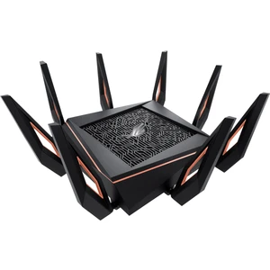 ROG Rapture GT-AX11000 WIFI6 TriBand Gaming Extendable Router-Aura RGB-Mobile Gaming Mod-Gaming Port-4G 5G Mobile Tethering-AiProtection