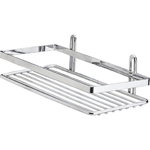 Tek Katlı Banyo Rafı Krom Es081