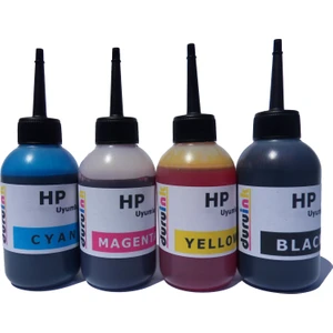 Hp 5525 6510 6520 4x100 ml Mürekkep Seti - 4 Renk