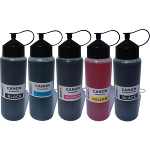 Canon Mp830 950 960 5x500 ml Mürekkep Seti - Renkli