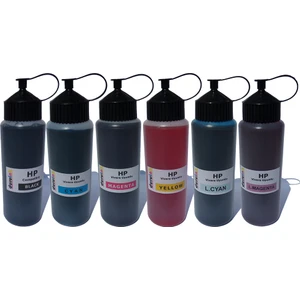 Hp C5150 C5180 C5183 6x500 ml Mürekkep Seti - 6 Renk