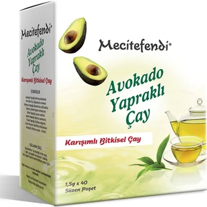 3'lü Mecitefendi Avokado Yapraklı Çay (Süzen Poşet 40'lı)