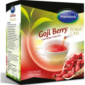 3'lü mecitefendi Gojıberry Form Çayı (Süzen Poşet 40'lı)