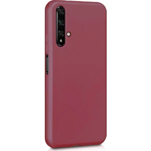 Huawei Honor 20 Mat Silikon Kılıf - Mor