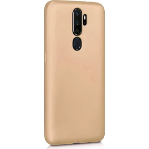 Oppo A5 2020 Mat Silikon Kılıf - Gold