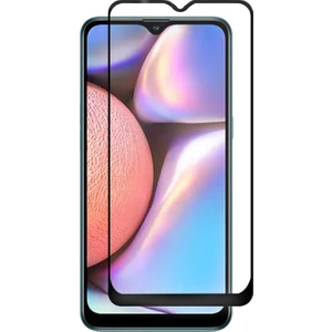 Samsung Galaxy A10s Tam Kaplayan Temperli Cam Ekran Koruyucu - Siyah