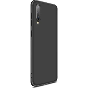 Samsung Galaxy A30S Kılıf Double Dip 360 Protective - Siyah