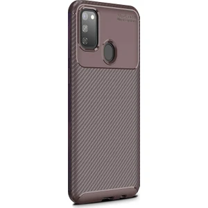 Samsung Galaxy M30s Kılıf Legion Series Kahverengi - Kahverengi