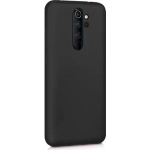 Xiaomi Redmi Note 8 Pro Mat Silikon Kılıf - Siyah