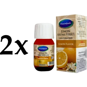 2'li  Mecitefendi Limon Aroması 2 x 20 ml