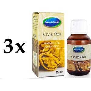 3'lü  Mecitefendi Ceviz Yağı 3 x 50 ml