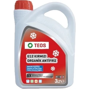 G12 -40C Antifiriz Kırmızı 3 lt