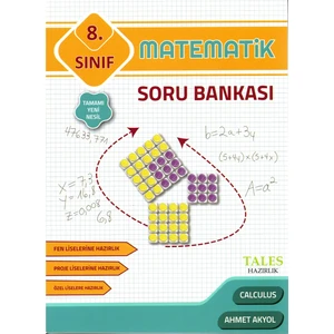 Yayınları Tales Hazırlık 8. Sınıf Matematik Soru Bankası 2019