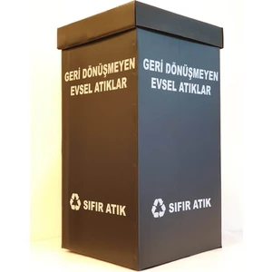 Tuncel Teknik Sıfır Atık   Kolisi 70 Litre-Geri Dönüşmeyen Evsel Atık