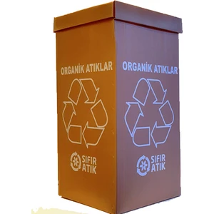 Tuncel Teknik Sıfır Atık   Kolisi 70 Litre-Organik Atık