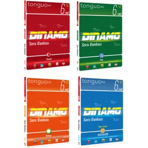 Tonguç Akademi Tonguç Yayınları 6. Sınıf Dinamo Serisi Matematik-Fen-Sosyal-Türkçe