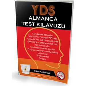 Pelikan Yayınları YDS  Almanca Test Kılavuzu