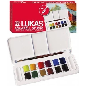 lukas Studio Suluboya Set 12 x 1/2 Tablet Lkt-6855