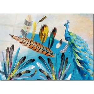 Cam Tablo Pastel Tablo 50 x 70 cm Uv Baskı Temperli