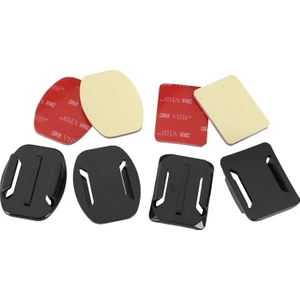 Tüm Aksiyon Kameraları İle Uyumlu Düz ve Oval Zemin Yapıştırma Aparatları