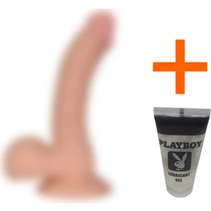 MeyraBest Ultra Soft Dude 8.8`` Realistik Kalın Penis 22.5 cm