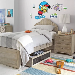 Kral Şakir Duvar Sticker-4 Çıkartmaları 50 x 70 cm