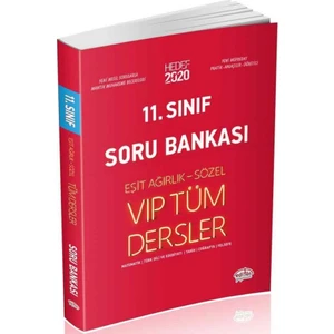 Editör Yayınları 11. Sınıf Eşit Ağırlık - Sözel Tüm Dersler Soru Bankası