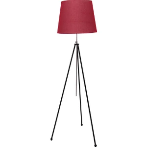 Umur Aydınlatma Tripod Siyah Ayak Kırmızı Şapkalı Lambader