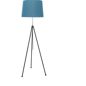 Umur Aydınlatma Tripod Siyah Ayak Turkuaz Şapkalı Lambader