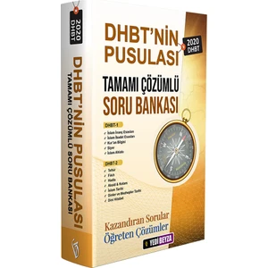 Yedi Beyza Yayınları DHBT’nin Pusulası 2020 Tamamı Çözümlü Soru Bankası