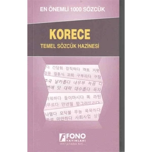 Fono Yayınları Korece Temel Sözcük Hazinesi