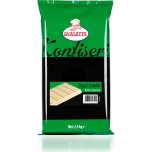 Ovalette Beyaz Konfiseri Kokolin Çikolata (2.5 Kg)
