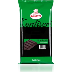 Ovalette Bitter Konfiseri Kokolin Çikolata (2.5 Kg)