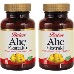 Alıç Ekstraktı 80 Kapsül x 2 Adet