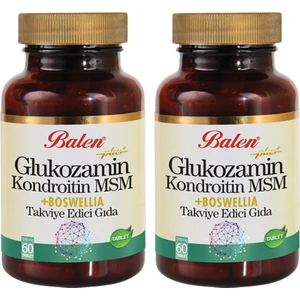 Glukozamin Kondroitin Msm Boswelia Tablet 60 - 1200 Mg x 2 Adet