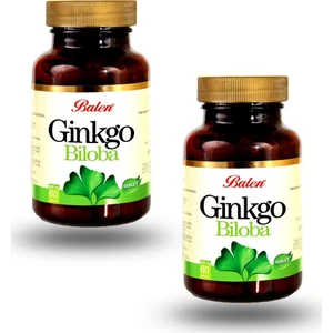 Ginkgo Biloba 60 Tablet x 2 Adet