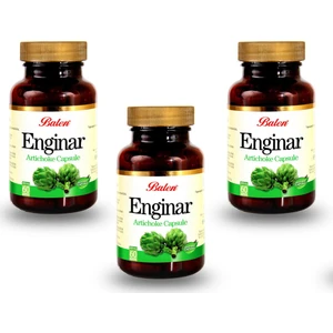 Enginar Ekstraktlı Bitkisel 60 Kapsül x 3 Adet
