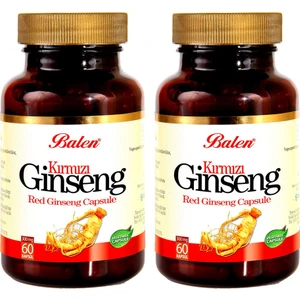 Kırmızı Ginseng 60 Kapsül 375 Mg x 2 Adet